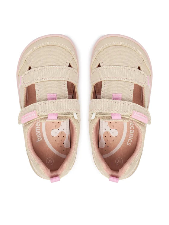 scarpa-bambina-ragnetto-beige-rosa-biomecanics