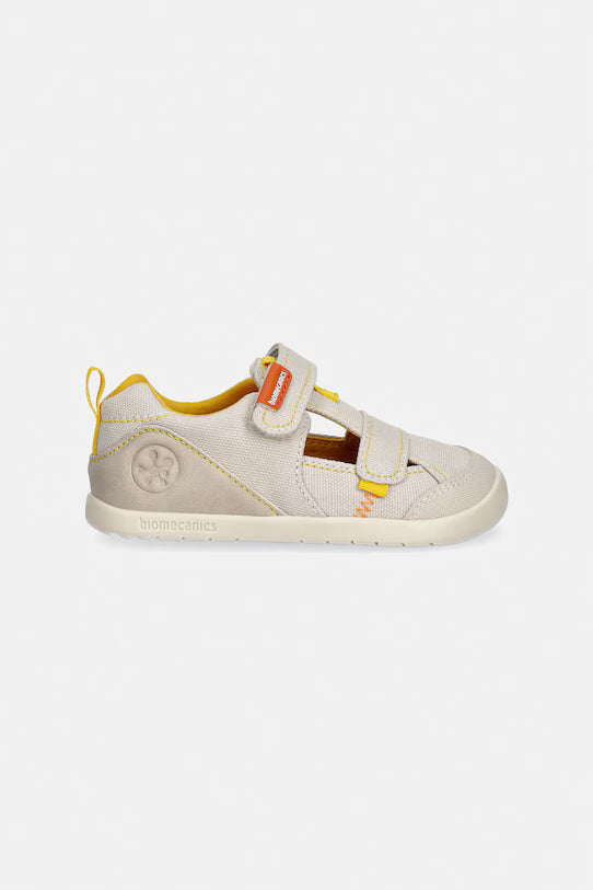 scarpa-bambino-ragnetto-beige-amarillo-biomecanics