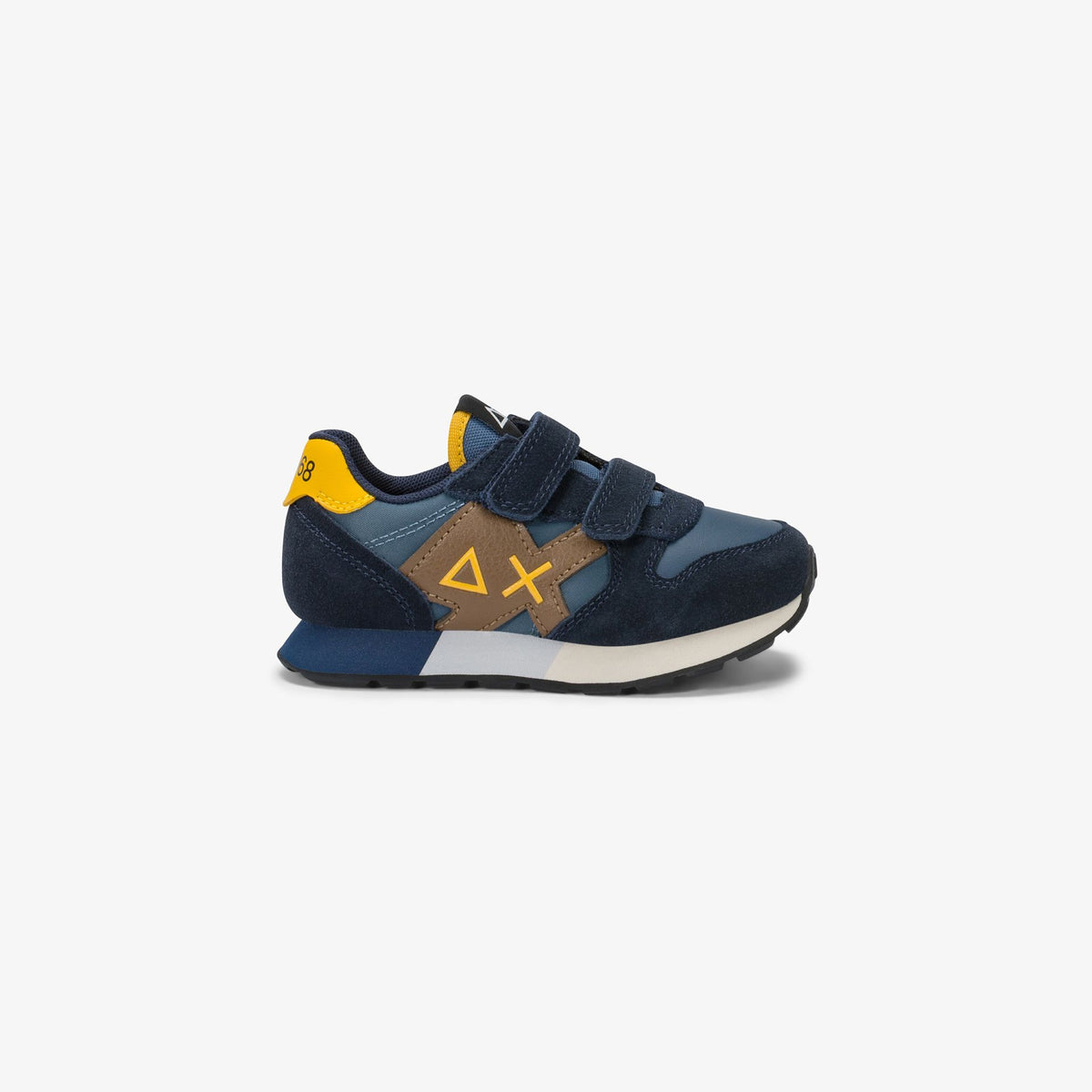 sneaker-boys-jaki-bicolor-in-nylon-e-suede-navy-blue-sun68