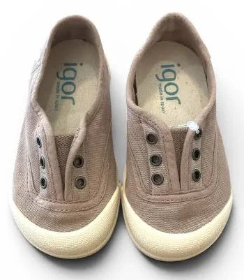 SNEAKER BAREFOOT LONA CACAO - IGOR
