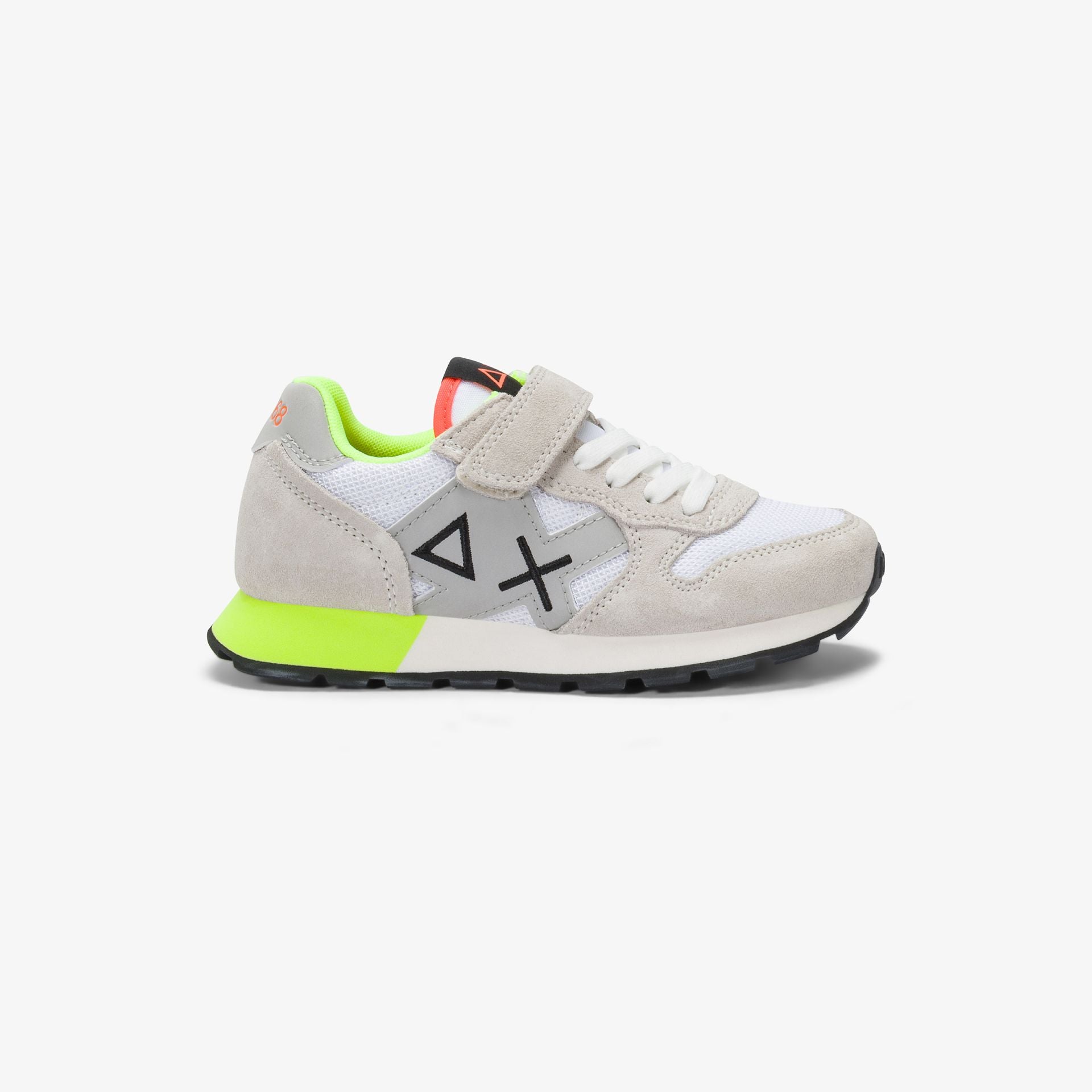sneaker-boys-jaki-fluo-in-mesh-e-suede-bianco-sun68
