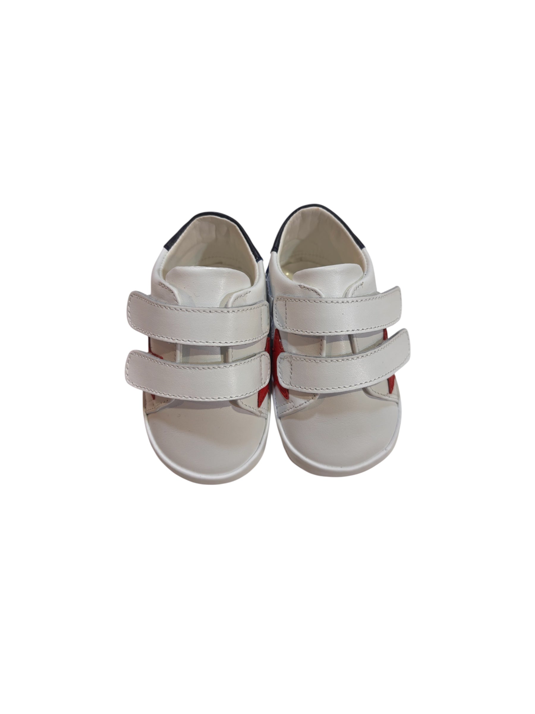 scarpa-culla-in-pelle-bianca-con-stelle-babychic