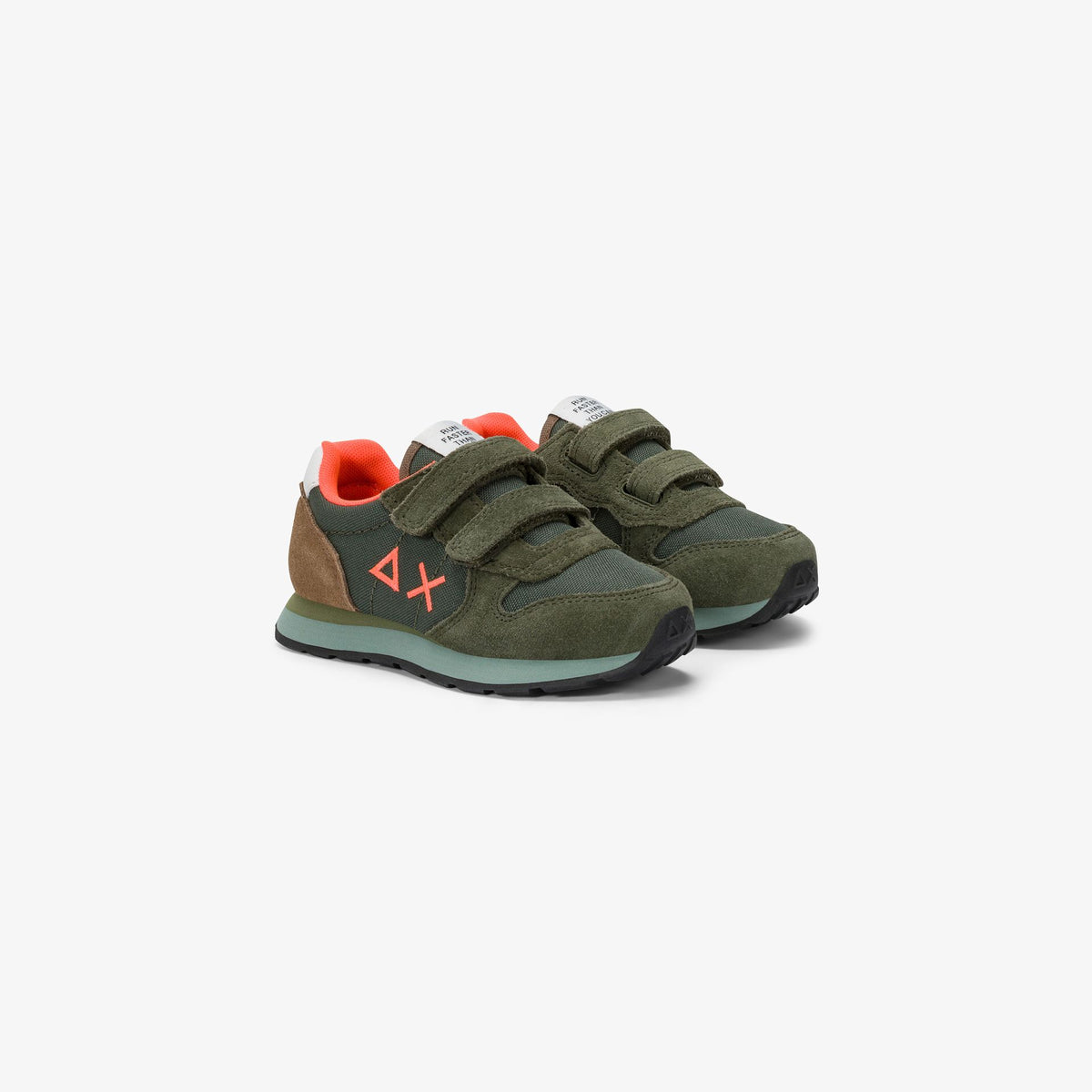 sneaker-boys-tom-multicolor-in-nylon-e-suede-verde-militare-scuro-sun68