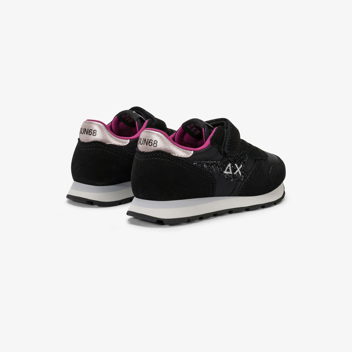 sneaker-girls-stargirl-glitter-in-suede-e-nylon-nero-sun68