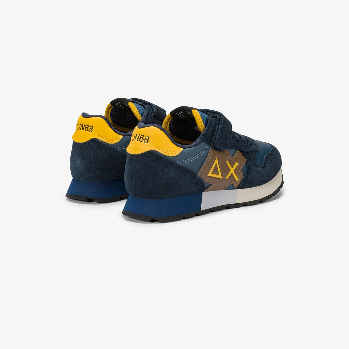 sneaker-boys-jaki-bicolor-in-nylon-e-suede-navy-blue-sun68