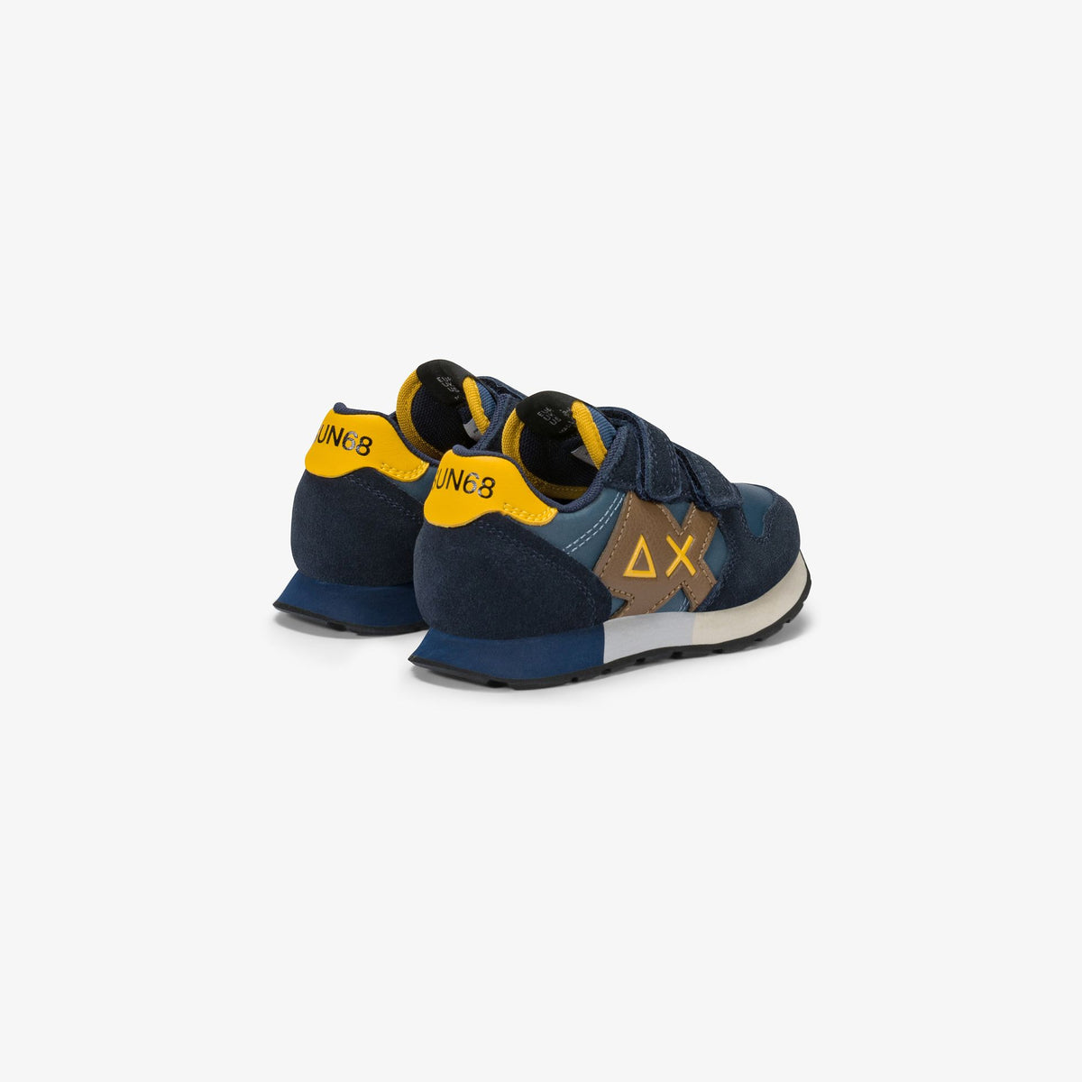 sneaker-boys-jaki-bicolor-in-nylon-e-suede-navy-blue-sun68