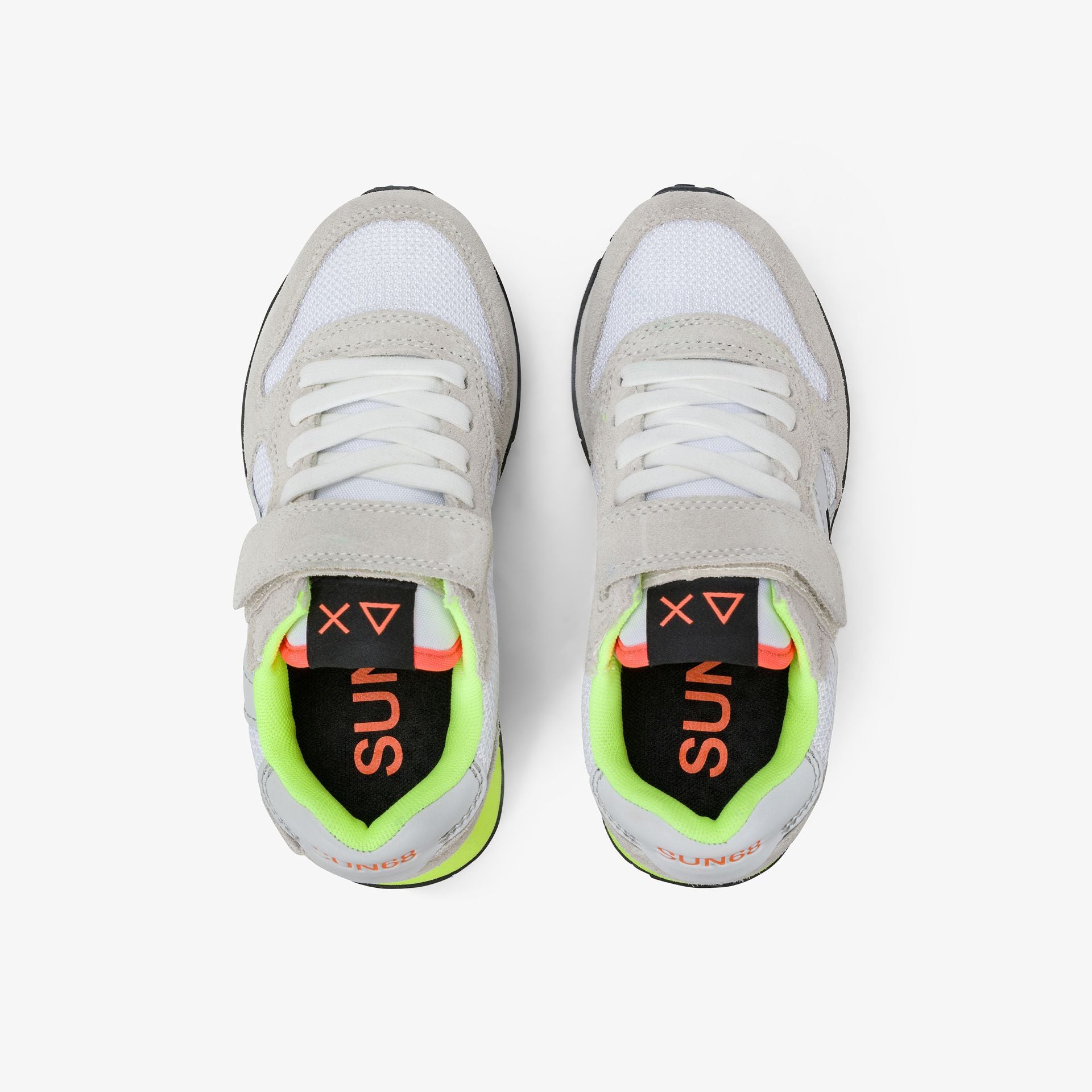 sneaker-boys-jaki-fluo-in-mesh-e-suede-bianco-sun68