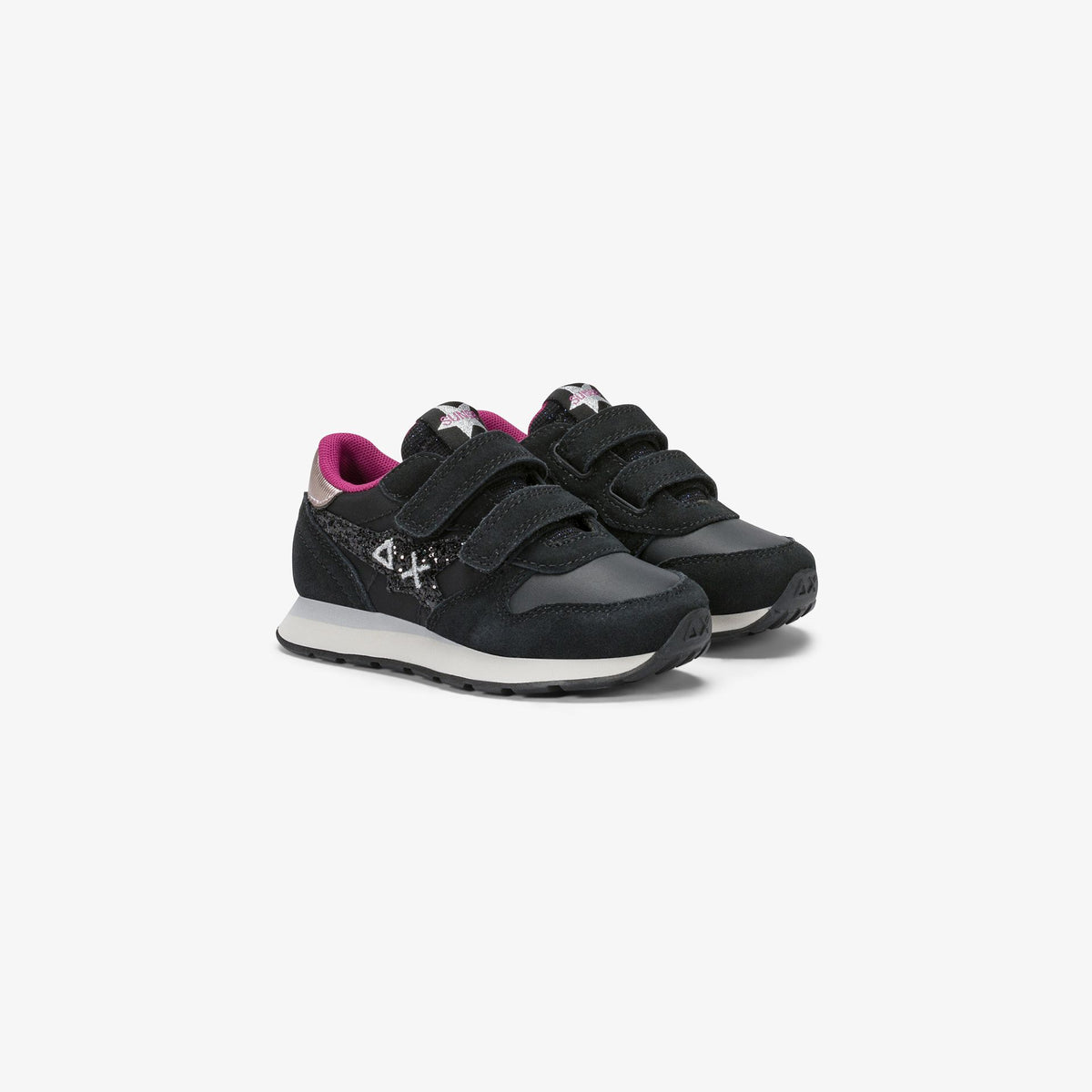 sneaker-girls-stargirl-glitter-in-suede-e-nylon-nero-sun68