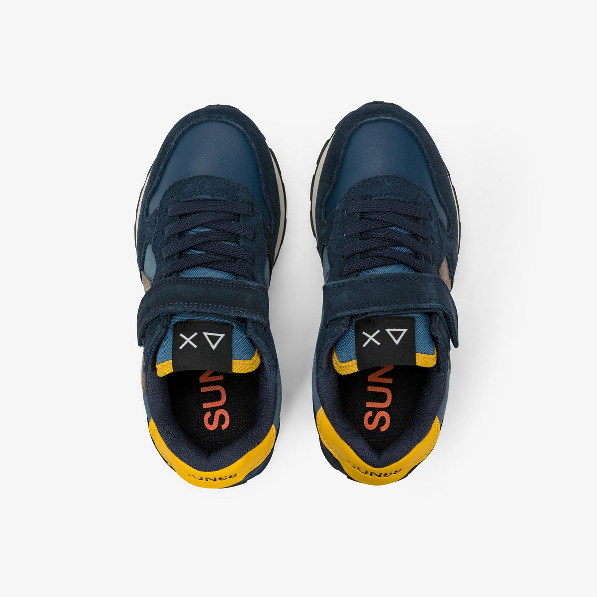 sneaker-boys-jaki-bicolor-in-nylon-e-suede-navy-blue-sun68