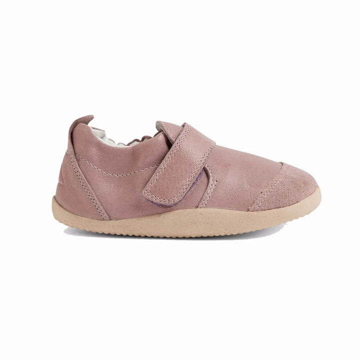 Bobux Xplorer Critters Purr Cameo Wood Rose - BOBUX