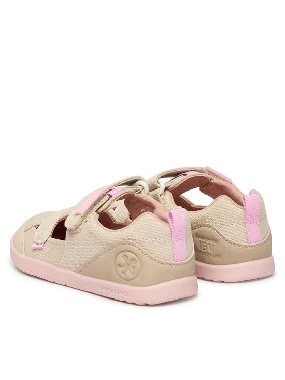 scarpa-bambina-ragnetto-beige-rosa-biomecanics