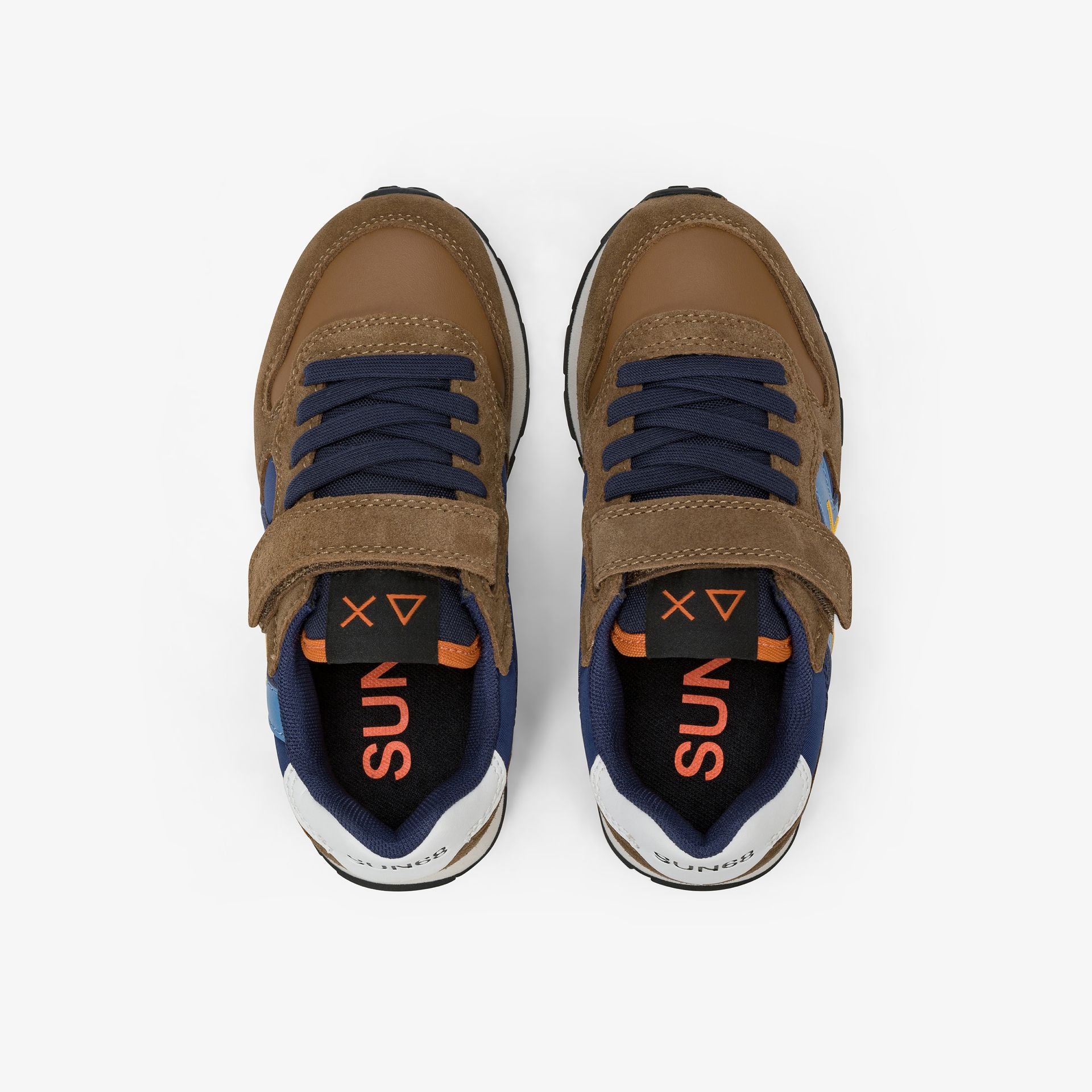 sneaker-kid-boys-jaki-2-0-bicolor-con-cinturino-e-lacci-volpe-sun68