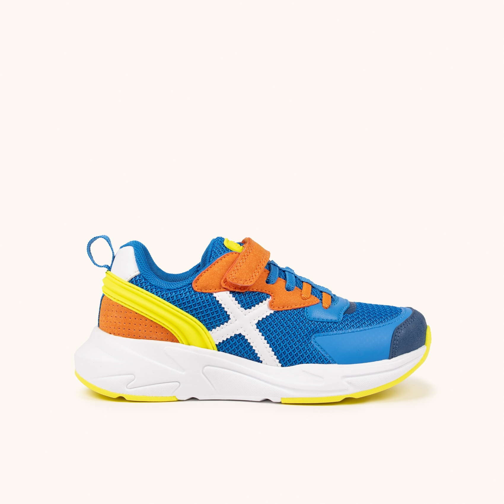 sneakers-multisport-per-bambini-blu-e-arancione-con-velcro-munich-mini-track